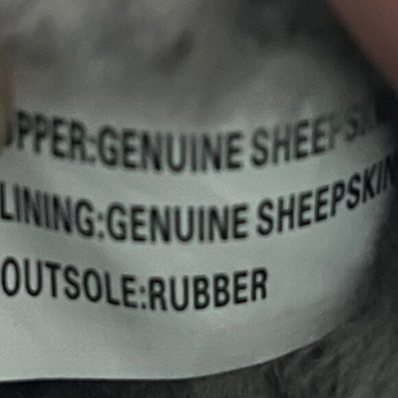 Women Glitter Sheepskin Boots Size 5 Cozy Warm Classic Winter Luxe Sparkle Bow - Picture 8 of 10